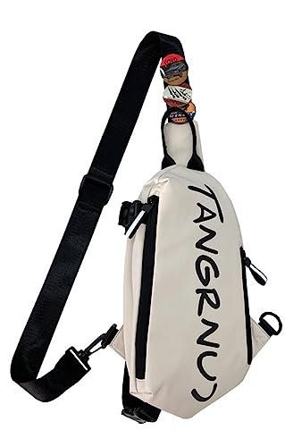 White Sling Crossbody Bag