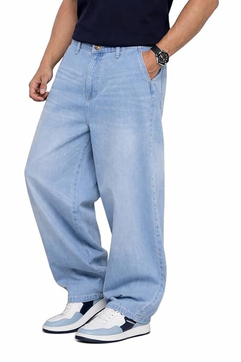 classic Blue Straight-Leg Jeans