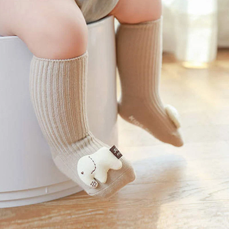 Kids’ Cute Elephant Design Socks
