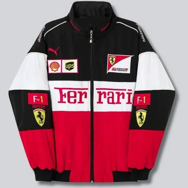 Ferrari Color-Block Track Jacket